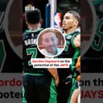 Gordon Hayward on the POTENTIAL of Jayson Tatum and Jaylen Brown #shorts