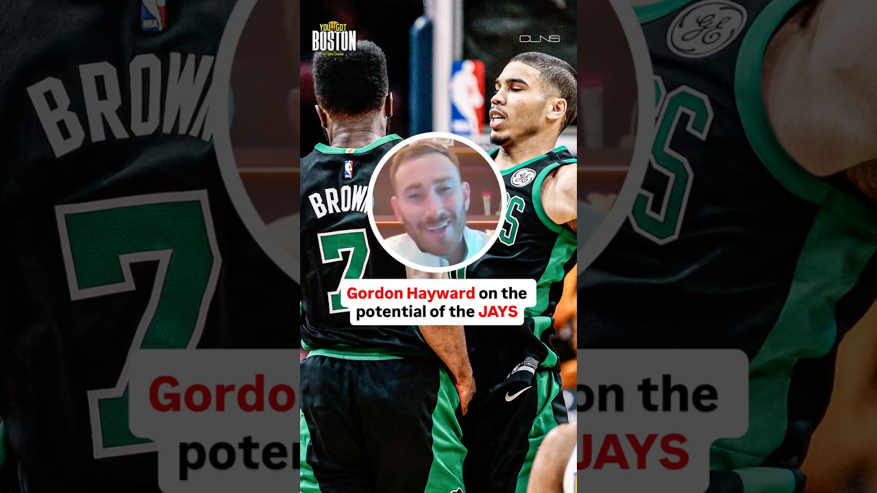 Gordon Hayward on the POTENTIAL of Jayson Tatum and Jaylen Brown #shorts