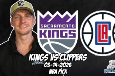 Sacramento Kings vs Los Angeles Clippers 3/14/26 NBA Free Picks & Prediction | NBA Betting Tips