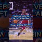 LeBron stayed in Cleveland and won HOW MANY rings 😭 #nba #simulation