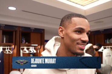 Dejounte Murray | Pelicans-Wizards Postgame Interview 3/8/2026