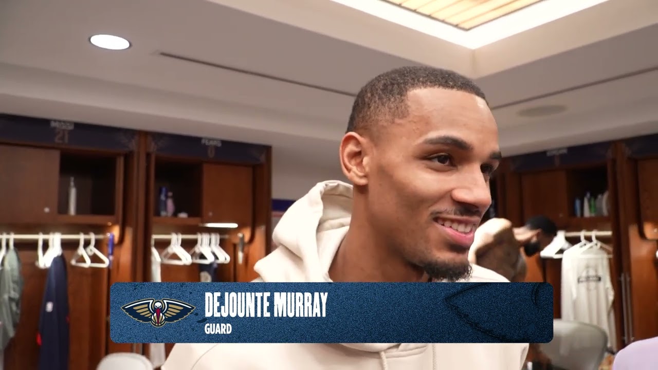 Dejounte Murray | Pelicans-Wizards Postgame Interview 3/8/2026