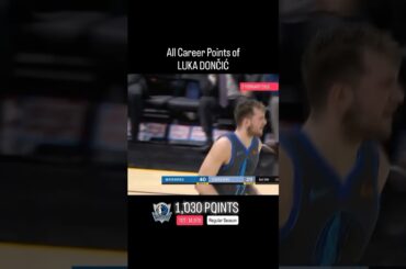 1,030 Career Points for Luka! 🏀🔥