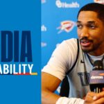 Practice Media Availability with Aaron Wiggins | March 14, 2026 | OKC Thunder