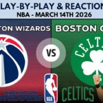 NBA: Washington Wizards vs Boston Celtics (Live Play-By-Play & Reactions)