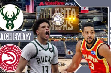 Milwaukee Bucks vs Atlanta Hawks | Live Play by Play | Watch Party Stream | #nba 3-14-26 GM 🏀🔥