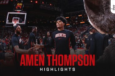 Amen Thompson (23 points) Highlights vs. New Orleans Pelicans