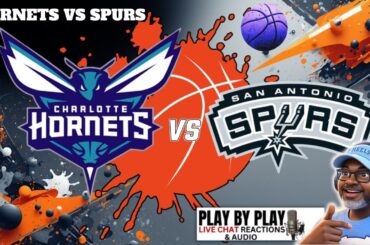 Charlotte tries to win three in a row against the San Antonio Spurs!