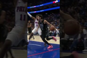 Ben Saraf gettin' CRAFTY with it! 🔥 #nba #basketball #brooklynnets