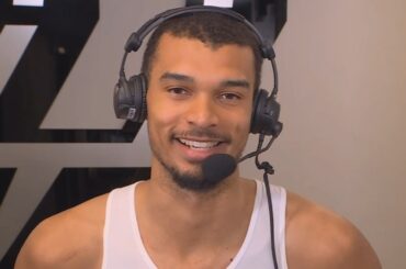 Victor Wembanyama says he's trying to win MVP and DPOY this season 👀