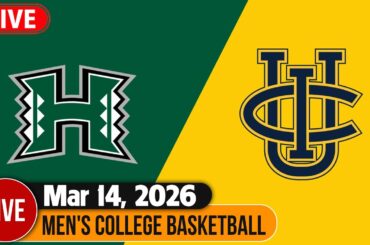 Hawai'i vs UC Irvine LIVE 03/14/2026 | Men's College Basketball | NCAAM Today