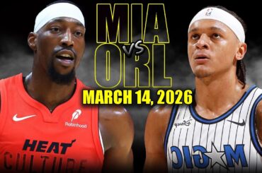 Miami Heat vs Orlando Magic Full Game Highlights – March 14, 2026 | NBA Season