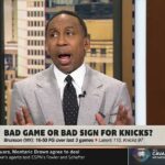 FIRST TAKE | "I'm very concerned about NYK" - Stephen A. on Luka, Lakers DESTROY Knicks without Bron
