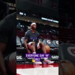 Kyle Filipowski Getting Locked In Before Tip-Off 🔥🏀 #basketball #courtside #nba #nbapregame #dunk