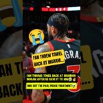 Fan THREW Ingrams towel BACK at him💀
