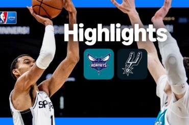 San Antonio Spurs vs. Charlotte Hornets | Komplettes NBA-Highlight-Video | 14. März 2026