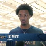 Trey Murphy III on Dejounte Murray, facing Brandon Ingram | Pelicans Practice 3/9/26