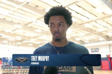 Trey Murphy III on Dejounte Murray, facing Brandon Ingram | Pelicans Practice 3/9/26