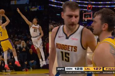 Luka Doncic GAME WINNER vs Nuggets after Nikola Jokic tied it in OT 😱