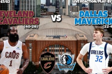 Cleveland Cavaliers vs Dallas Mavericks LIVE REACTION/Play-By-Play