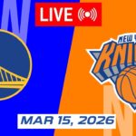 NBA LIVE! Golden State Warriors vs New York Knicks | March 15, 2026 | 2026 NBA Season Live 2K