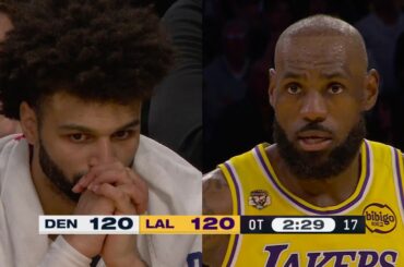 Final 5.2 Seconds of Regulation INSANE OT ENDING in Nuggets vs Lakers 👀 | March 14, 2026