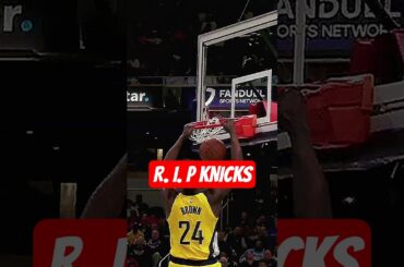 THE DUNK THAT SILENCED MADISON SQUARE GARDEN! 🤫 #nba #basketball #nbahighlights