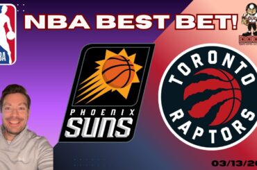Phoenix Suns vs Toronto Raptors NBA Picks and Predictions Today | Nolan Patrick's Best NBA Bets