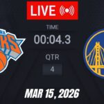 NBA LIVE! Golden State Warriors vs New York Knicks | March 15, 2026 | 2026 NBA Season Live 2K