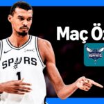 Charlotte Hornets - San Antonio Spurs | Maç Özeti | NBA | Prime Video Türkiye