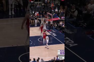 BRODIE FOR THREE AT THE BUZZER. C'MON NOW.