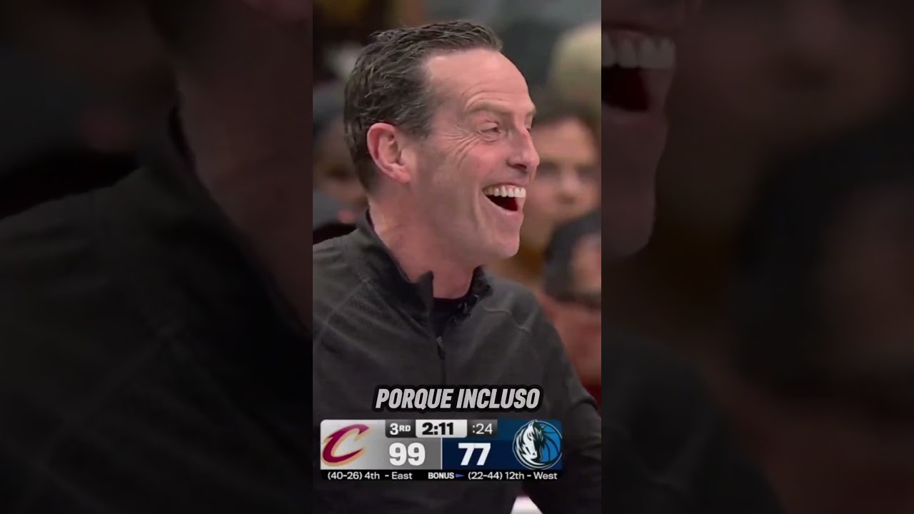 La anecdótica jugada que nunca antes se había visto en la NBA #mavericks #clevelandcavaliers #nba