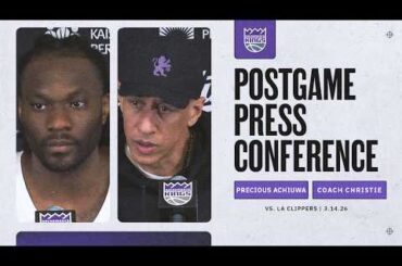 Precious Achiuwa & Coach Christie | Postgame Interviews 3.14.26