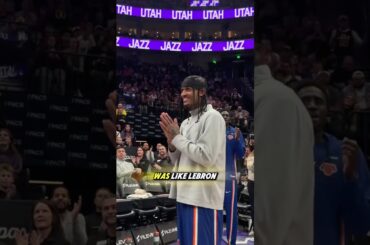 Jordan Clarkson makes his return to Utah 🥹🥹