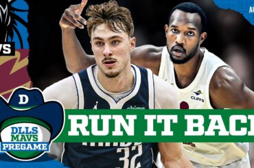 Can Cooper Flagg & The Dallas Mavericks Keep It Closer Vs. Cavaliers? | DLLS MAVS PREGAME