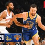 NBA LIVE! Golden State Warriors vs New York Knicks | Mar. 15, 2026 | Knicks vs Warriors NBA 2K26