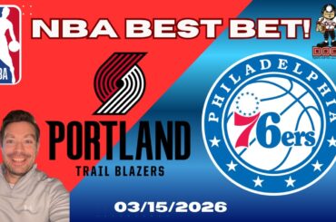 Portland Trail Blazers vs Philadelphia 76ers NBA Picks and Predictions Today | Nolan's Best NBA Bets