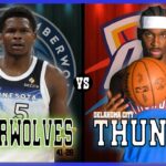 Minnesota Timberwolves VS Oklahoma City Thunder LIVE Commentary Scoreboard | AND Pre Game Coverage