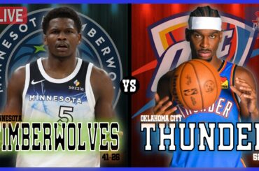 Minnesota Timberwolves VS Oklahoma City Thunder LIVE Commentary Scoreboard | AND Pre Game Coverage