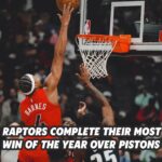 React Pod: Raptors respond with their best win of the year over Pistons