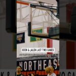 Book & Jalen Chemistry 📈 #shorts | Phoenix Suns