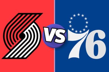 Portland Trail Blazers vs Philadelphia 76ers NBA Live Play By Play Scoreboard 3/15/26