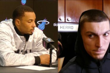 Norman Powell & Tyler Herro Talk Miami Heat Loss To Magic, Return From Injury, Bad Calls By Refs