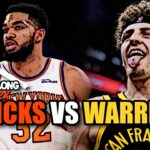 NEW YORK KNICKS VS GOLDEN STATE WARRIORS LIVE PLAY BY PLAY! | WATCH ALONG W/ CK2K
