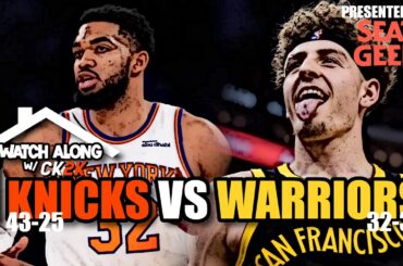 NEW YORK KNICKS VS GOLDEN STATE WARRIORS LIVE PLAY BY PLAY! | WATCH ALONG W/ CK2K