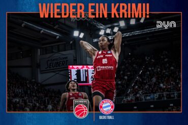Highlights: BMA365 Bamberg Baskets - FC Bayern München Basketball | easyCredit BBL | Dyn Basketball