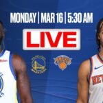 Golden State Warriors at New York Knicks | Regular Season | [OFFICIAL LIVE STREAM]