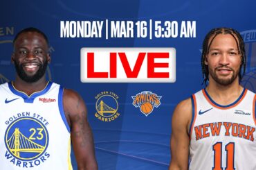 Golden State Warriors at New York Knicks | Regular Season | [OFFICIAL LIVE STREAM]