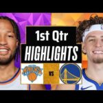 Golden State Warriors vs New York Knicks Full Game Highlights 1st Qtr | Mar 15 | 2026 NBA Highlights