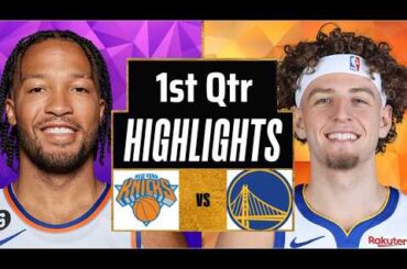 Golden State Warriors vs New York Knicks Full Game Highlights 1st Qtr | Mar 15 | 2026 NBA Highlights